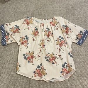 Floral blouse